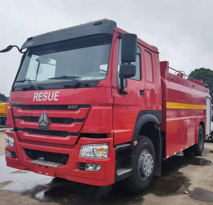 Sinotruk HOWO Fire Fighting High Pressure Water Spraying Truck 10000L
