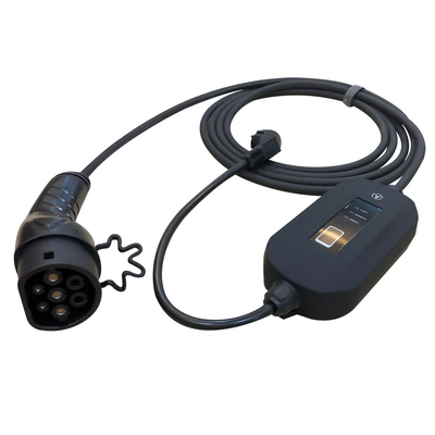 SAE J1772 Type 1 Portable  EV Charging Gun Charger 16A AC IP55