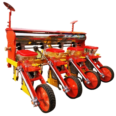 3 Row 750-1000mm Maize Seed Planter With Fertilizer 3 Point Linkage Cat I-III