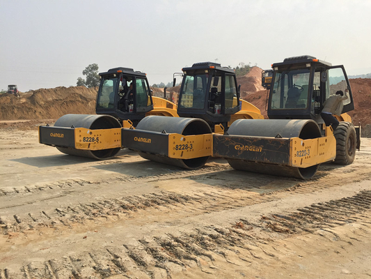 SINOMACH 8T Civil Engineering Machines Single Cylinder Roller GYS08J