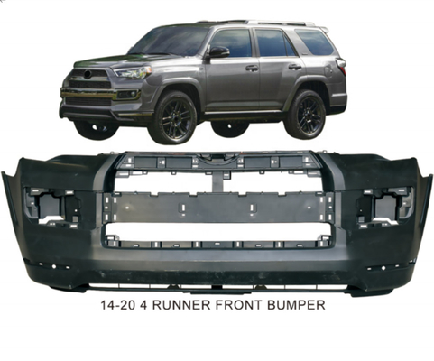 Toyota 4 Runner Car Modification Accessories ABS Plastic Front And Rear Bumper
