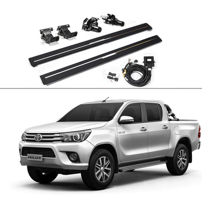 Hilux Vigo Foldable Running Boards Aluminum Alloy Hilux Side Step Waterproof 100%