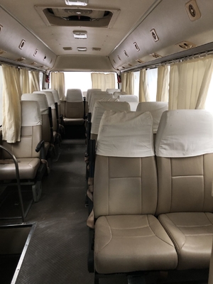 Engine 90kw  21 Seats Used Passenger Bus Higer Coaster Toyota Coaster 2009 Good Performance