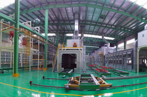 Iso Car Painting Line Modern Environmental Protection Technology