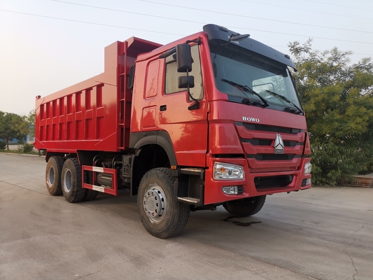 385HP EURO 3  Howo 6x4 Dump Used Heavy Duty Trucks ZZ3257N3847C1