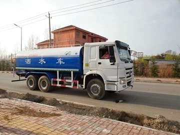 10 Cubic Meter Diesel Oil Used Water Tank Truck 173HP Euro 3