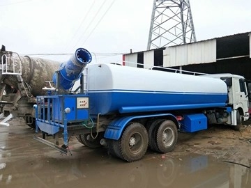 10 Cubic Meter Diesel Oil Used Water Tank Truck 173HP Euro 3