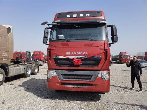 12 AMT Tractor Head Sinotruk Howo 6x4 Tipper Truck T7H Euro 5