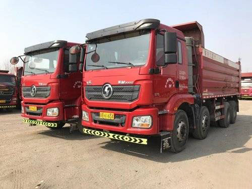 Used M3000 Shacman Dump Tipper  Truck 400HP FAST 12 Speed Manual