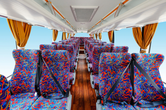 Higger 11m 53 Seater Luxury Coach Bus 6 Speed Manual VIP Bus