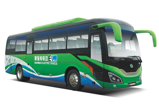 Huanghai 11m Used Motor Vehicle 85km/H Pure Electric Bus 24-50 Seats